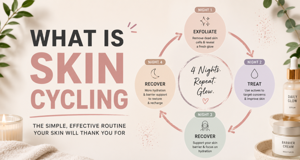 skin cycling routine