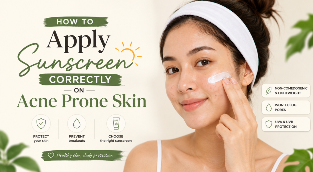 best sunscreen for face acne prone skin