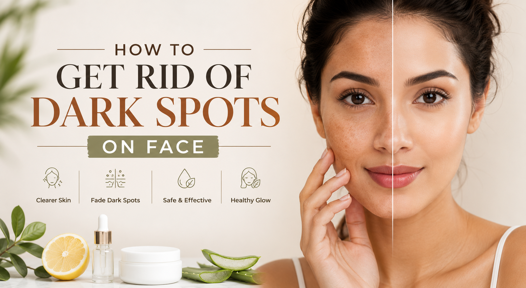 HOW TO GET RID OF DARK SPOTS ON FACE: WHAT ACTUALLY WORKS - Your Skin GPT